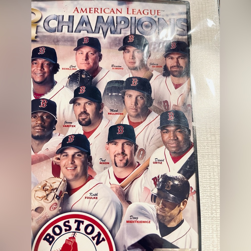 Boston Red Sox 2004 American League Champs Photo From Original Negative 8x10 - Picture 4 of 12